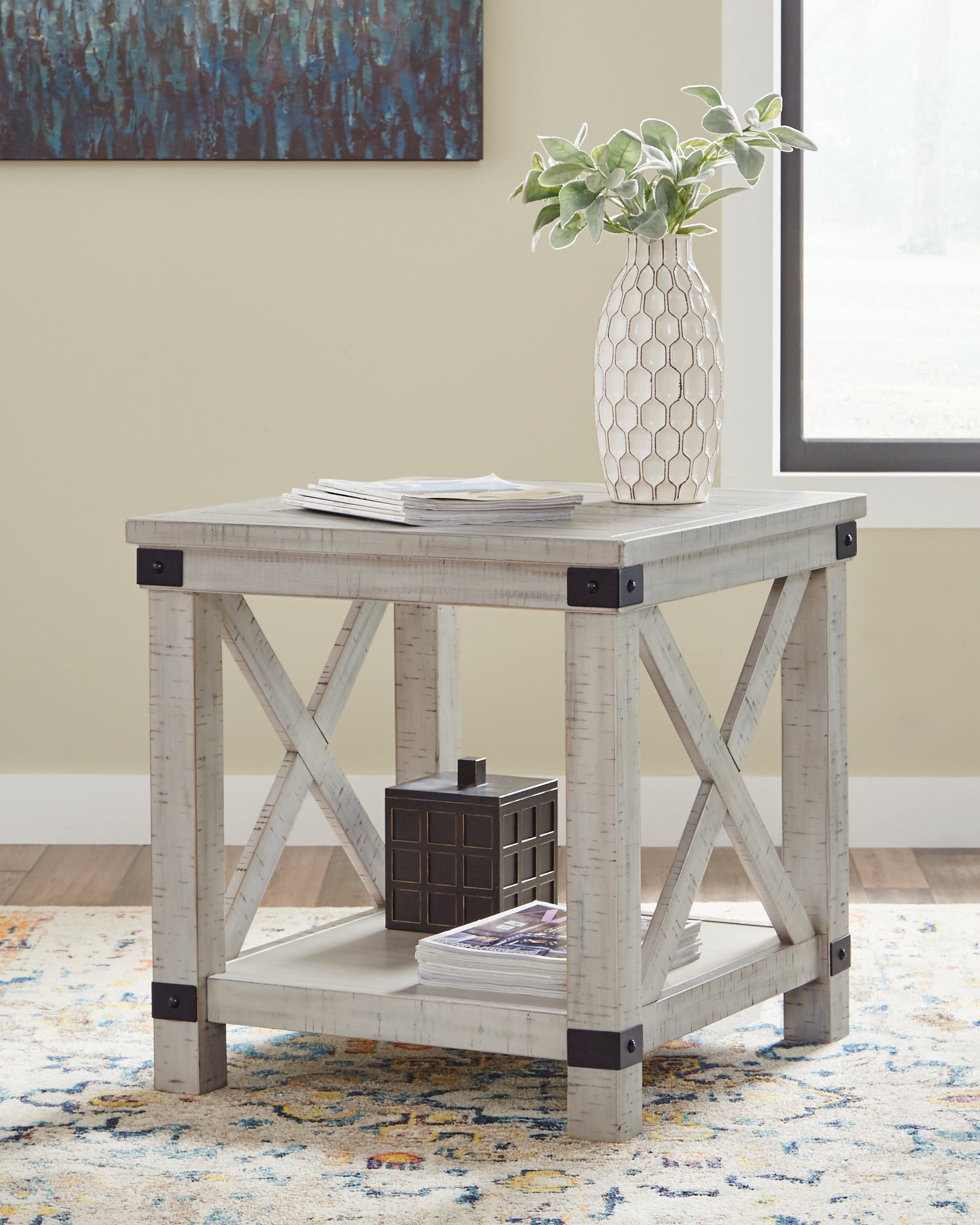 Furniture City Laplace - Ashley Furniture - Carynhurst End Table - Rectangular End Table - T929-3