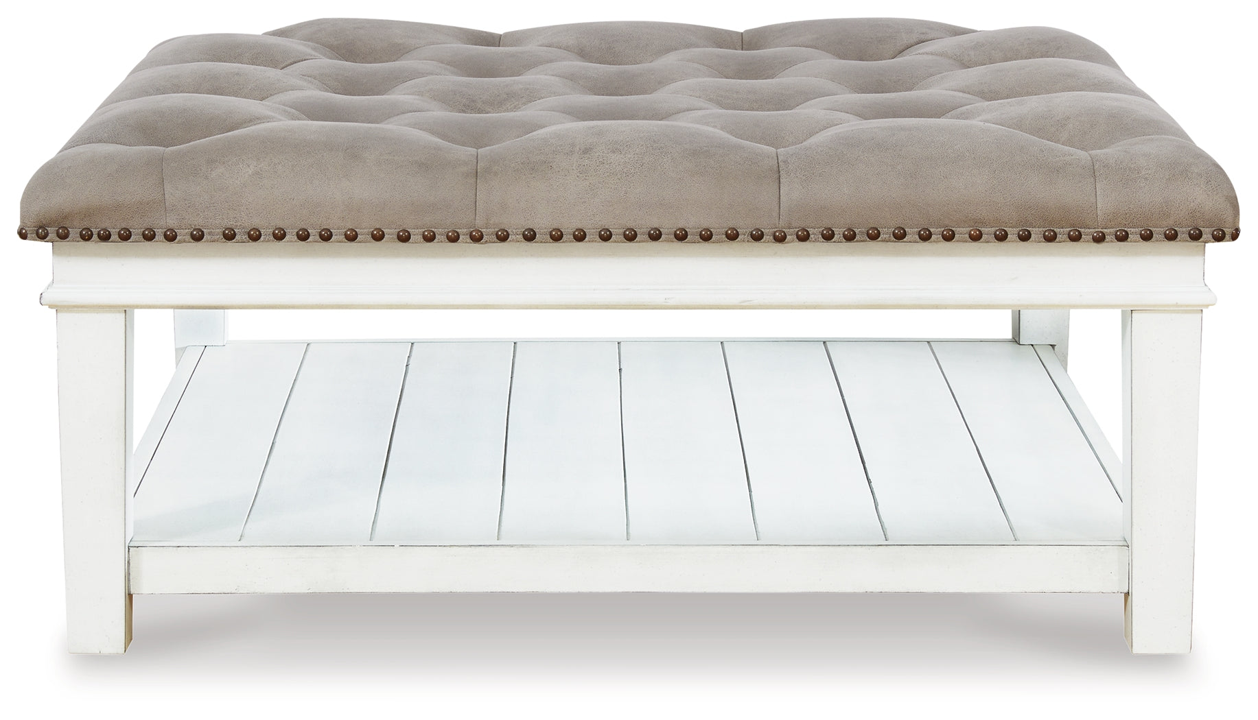 Furniture City Laplace - Ashley Furniture - Kanwyn Upholstered Ottoman Coffee Table - UPH Ottoman Cocktail Table - T937-21