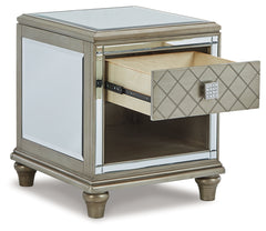 Furniture City Laplace - Ashley Furniture - Chevanna End Table - Rectangular End Table / Platinum - T942-3