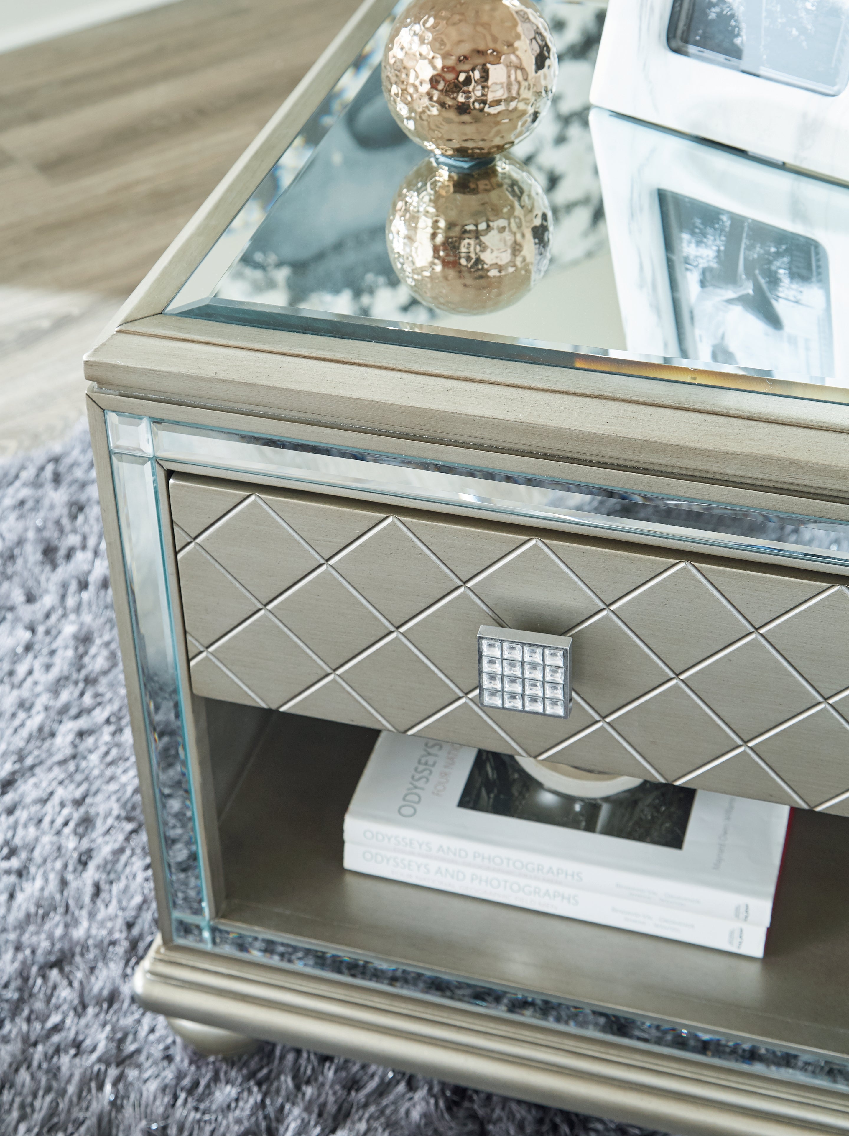 Furniture City Laplace - Ashley Furniture - Chevanna End Table - Rectangular End Table - T942-3