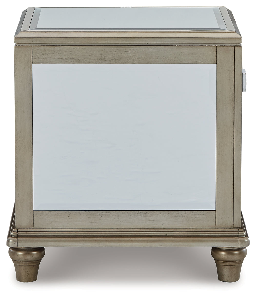 Furniture City Laplace - Ashley Furniture - Chevanna End Table - Rectangular End Table - T942-3