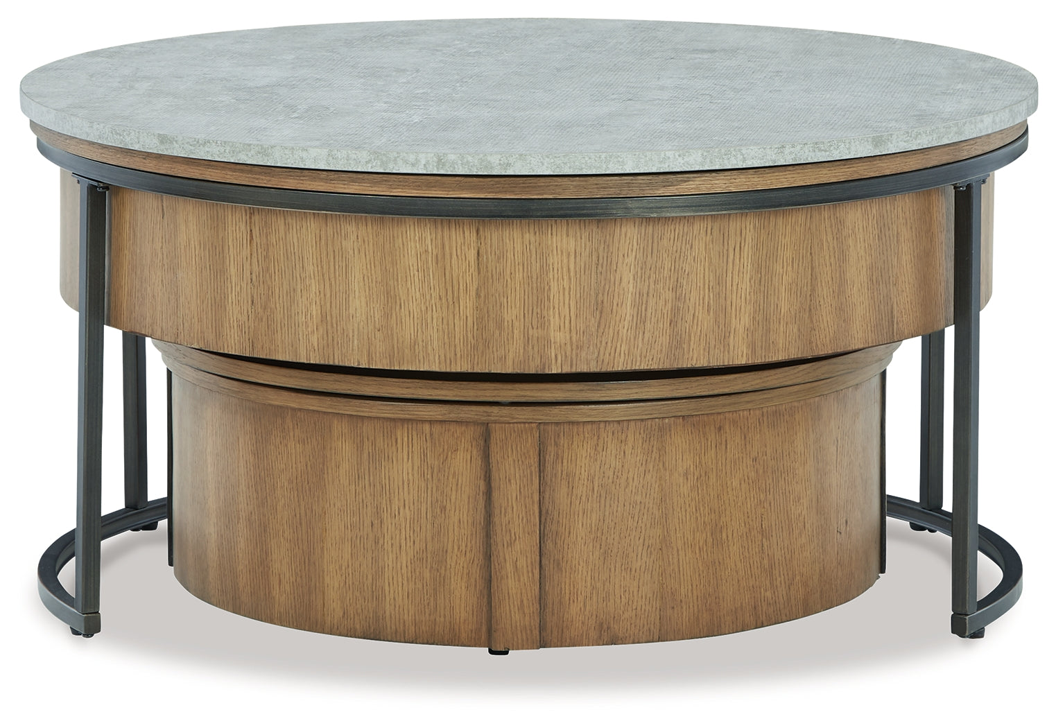 Furniture City Laplace - Ashley Furniture - Fridley Nesting Coffee Table (Set of 2) - Nesting Cocktail Tables (Set of 2) - T964-8