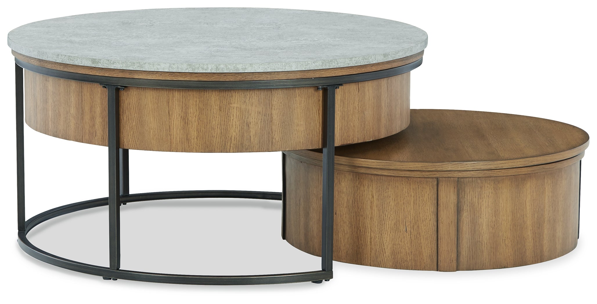 Furniture City Laplace - Ashley Furniture - Fridley Nesting Coffee Table (Set of 2) - Nesting Cocktail Tables (Set of 2) - T964-8