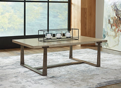 Furniture City Laplace - Ashley Furniture - Dalenville Coffee Table - Rectangular Cocktail Table / Gray - T965-1