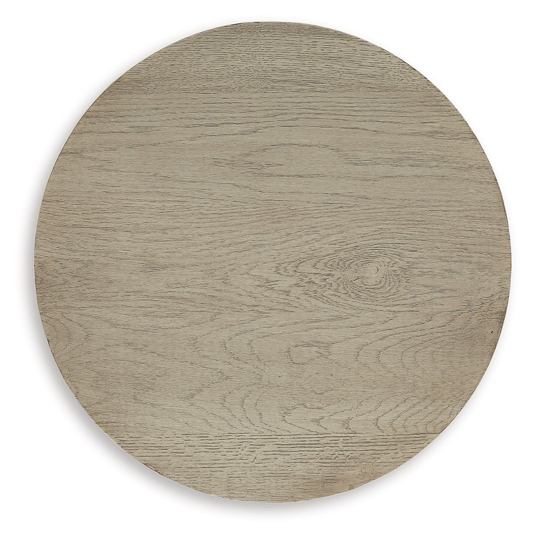 Furniture City Laplace - Ashley Furniture - Dalenville End Table - Round End Table / Gray - T965-6