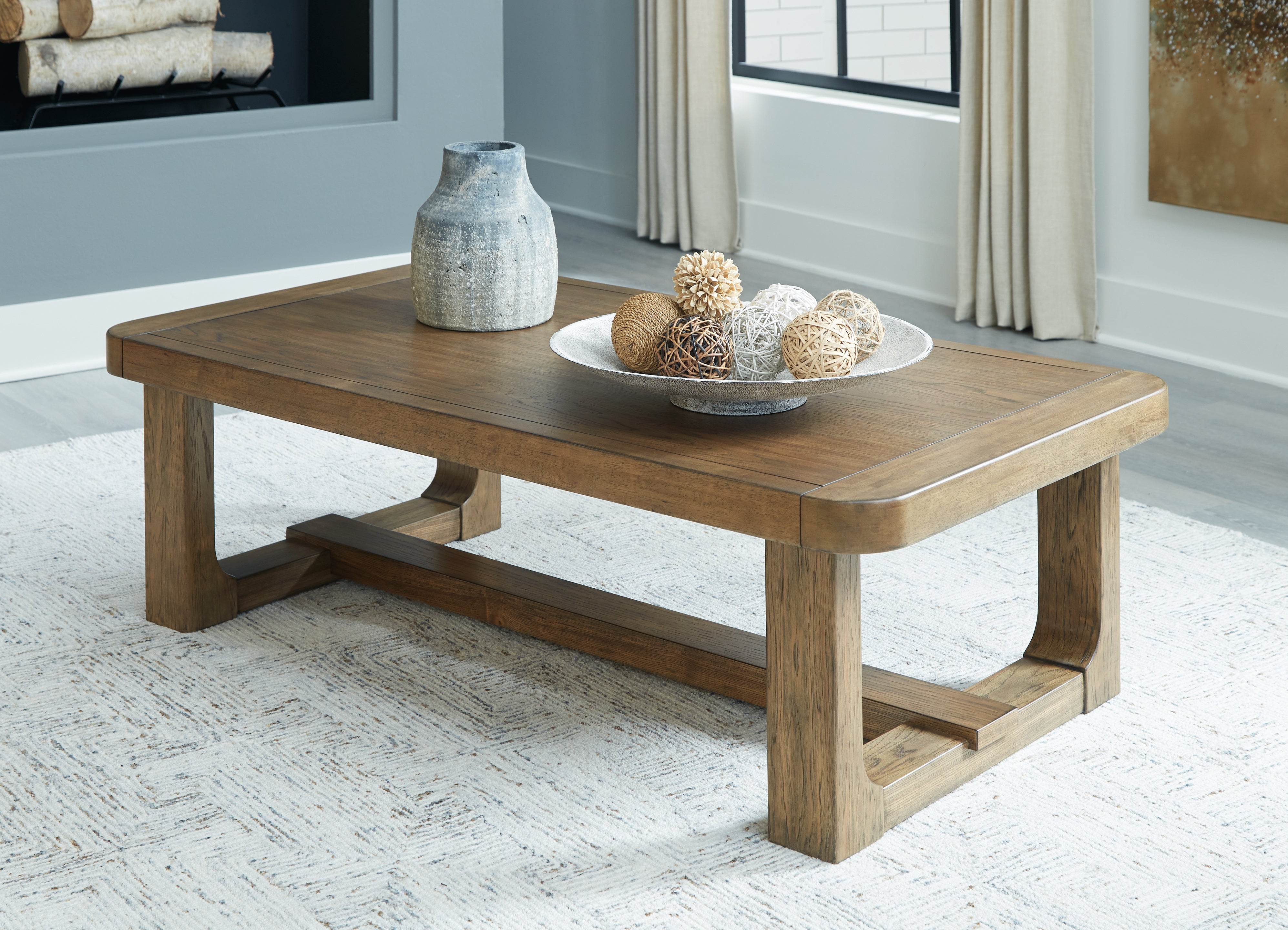 Furniture City Laplace - Ashley Furniture - Cabalynn Coffee Table - Rectangular Cocktail Table - T974-1