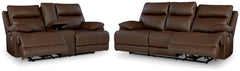 Furniture City Laplace - Ashley Furniture - VonRyan Power Reclining Sofa and Loveseat - Power Reclining Sofa and Loveseat / Tobacco - U10400U1