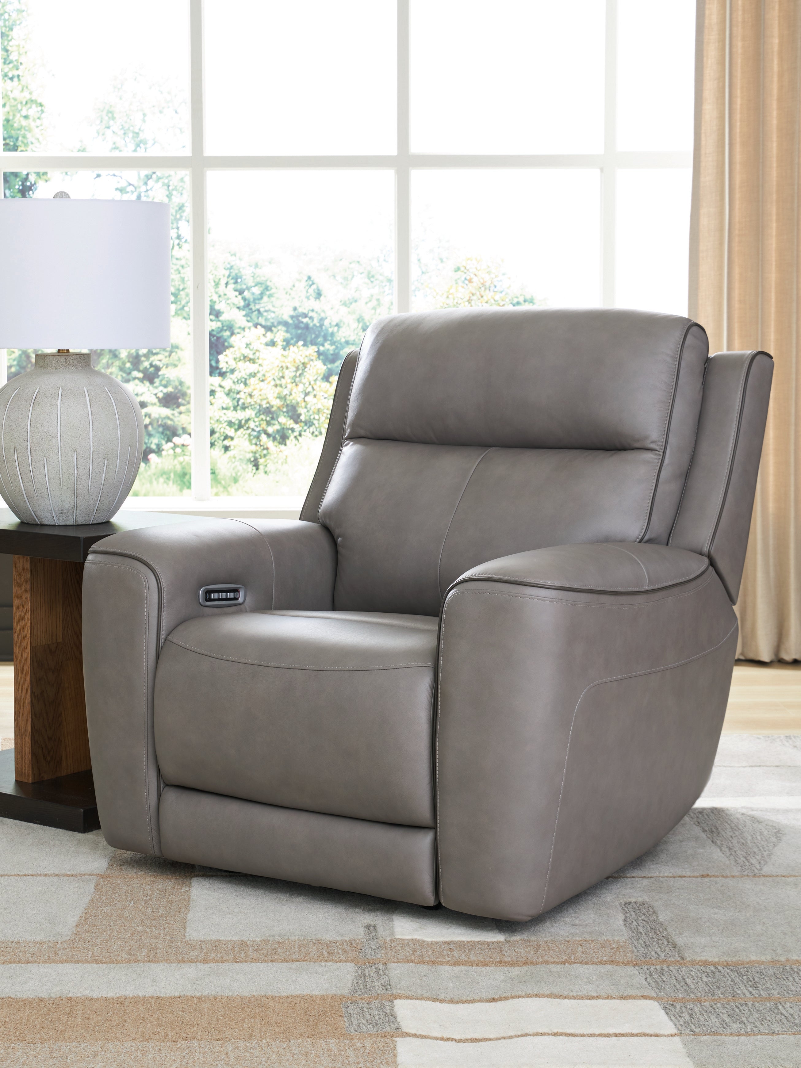 Furniture City Laplace - Ashley Furniture - 5Z-Comfort Power Recliner - PWR Recliner/ADJ Headrest / Coin - PCU1090013