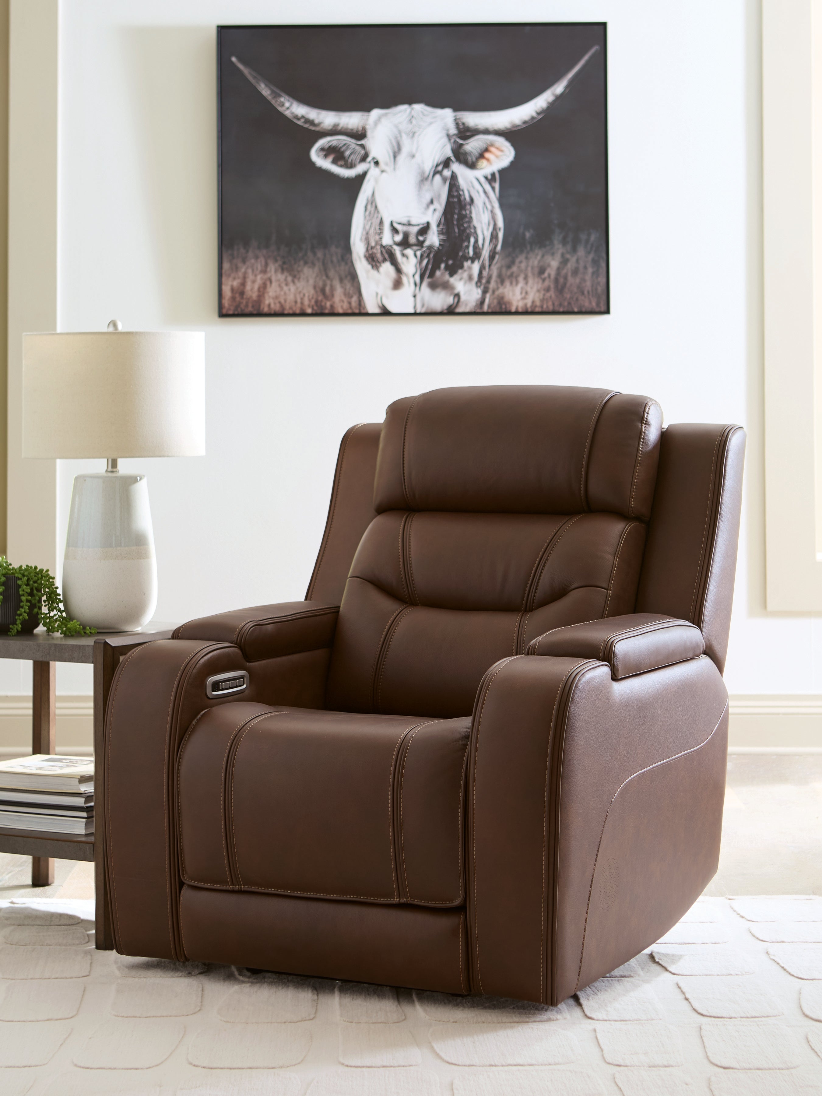 Furniture City Laplace - Ashley Furniture - KnightingtonLiving Room - Power Recliner w/Audio Seating - PCU1160213A