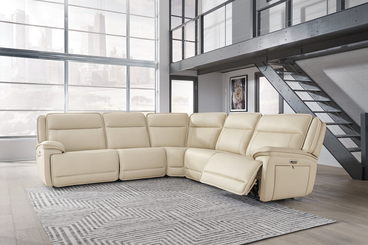 Furniture City Laplace - Ashley Furniture - Double Deal 5-Piece Power Reclining Sectional - 5-Piece Power Reclining Sectional - U13001S2