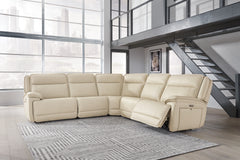 Furniture City Laplace - Ashley Furniture - Double Deal 5-Piece Power Reclining Sectional - 5-Piece Power Reclining Sectional - U13001S2