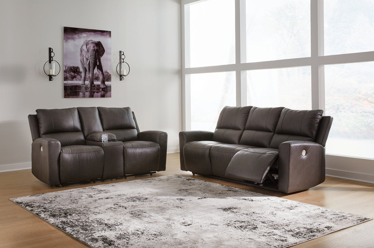 Furniture City Laplace - Ashley Furniture - Boxmere Power Reclining Sofa and Loveseat - Power Reclining Sofa and Loveseat - U13100U1