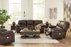 Furniture City Laplace - Ashley Furniture - Leesworth Power Reclining Sofa, Loveseat and Recliner - Power Reclining Sofa, Loveseat and Recliner - U43808U2