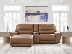 Furniture City Laplace - Ashley Furniture - DeepWakes 3-Piece Power Reclining Sectional with Chaise - 3-Piece Power Reclining Sectional with Chaise - PCU62606S17