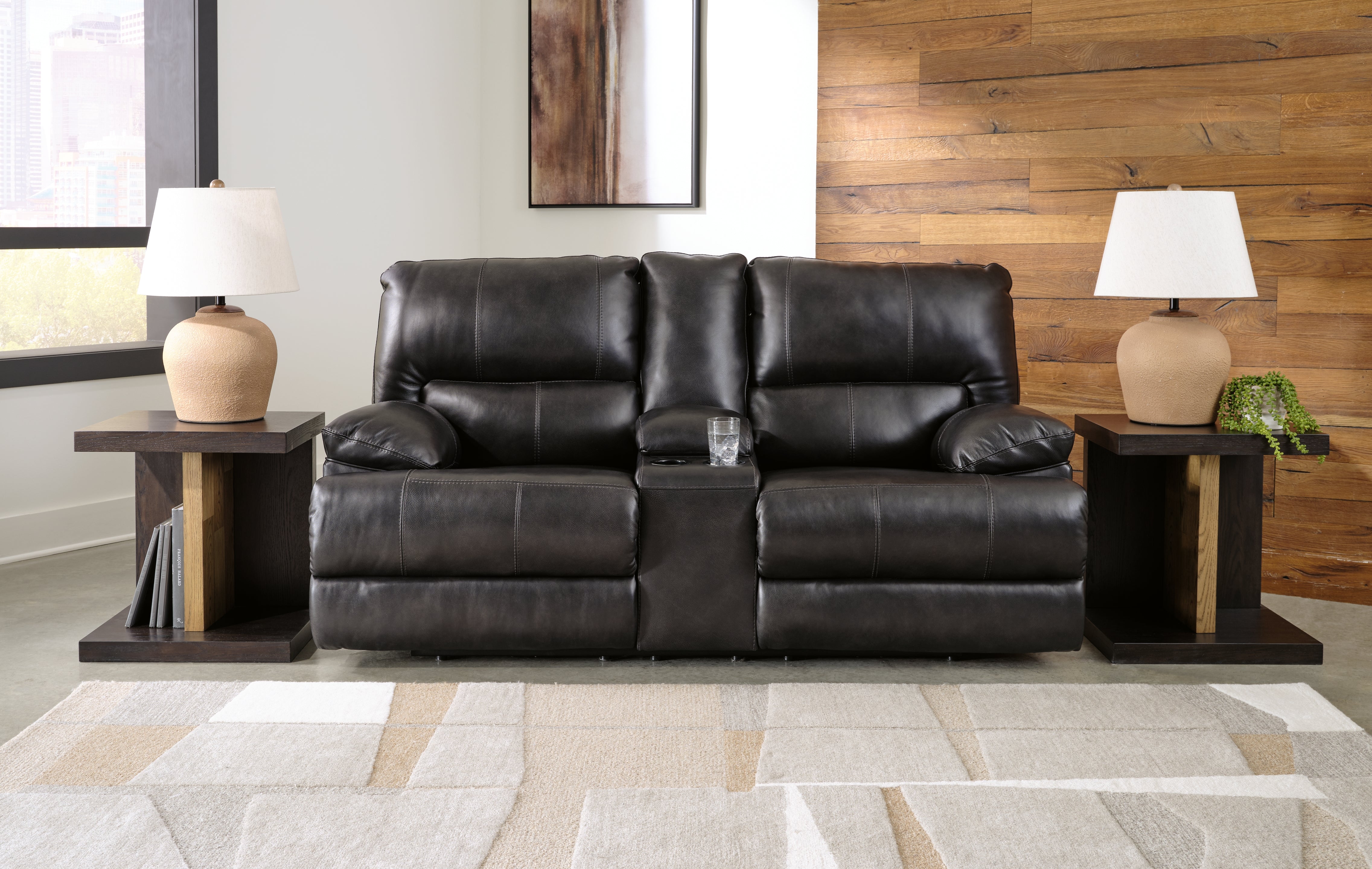 Furniture City Laplace - Ashley Furniture - MountainousLiving Room - PWR REC Loveseat/CON/ADJ HDRST - U6580118