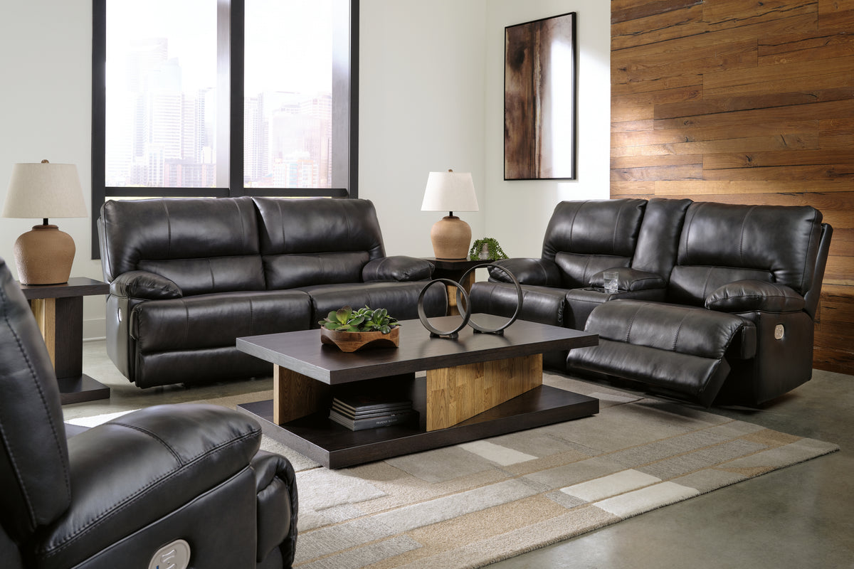 Furniture City Laplace - Ashley Furniture - Mountainous Power Reclining Sofa, Loveseat and Recliner - Power Reclining Sofa, Loveseat and Recliner - U65801U2
