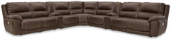 Furniture City Laplace - Ashley Furniture - Dunleith 9-piece Power Reclining Sectional - 9-piece Power Reclining Sectional - U71604S10
