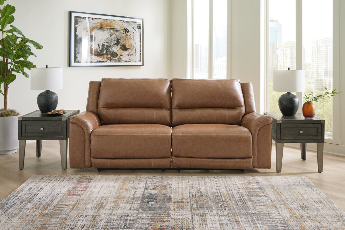 Furniture City Laplace - Ashley Furniture - Trasimeno Power Reclining Sofa - 2 Seat PWR REC Sofa ADJ HDREST - U8281547
