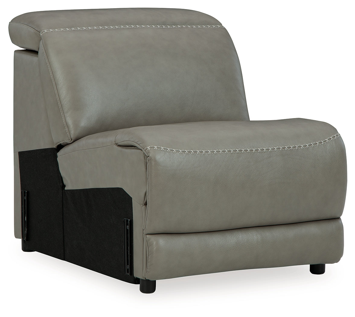 Furniture City Laplace - Ashley Furniture - Correze Sectionals - LAF PWR Reclining Back Chaise / Gray - U9420279