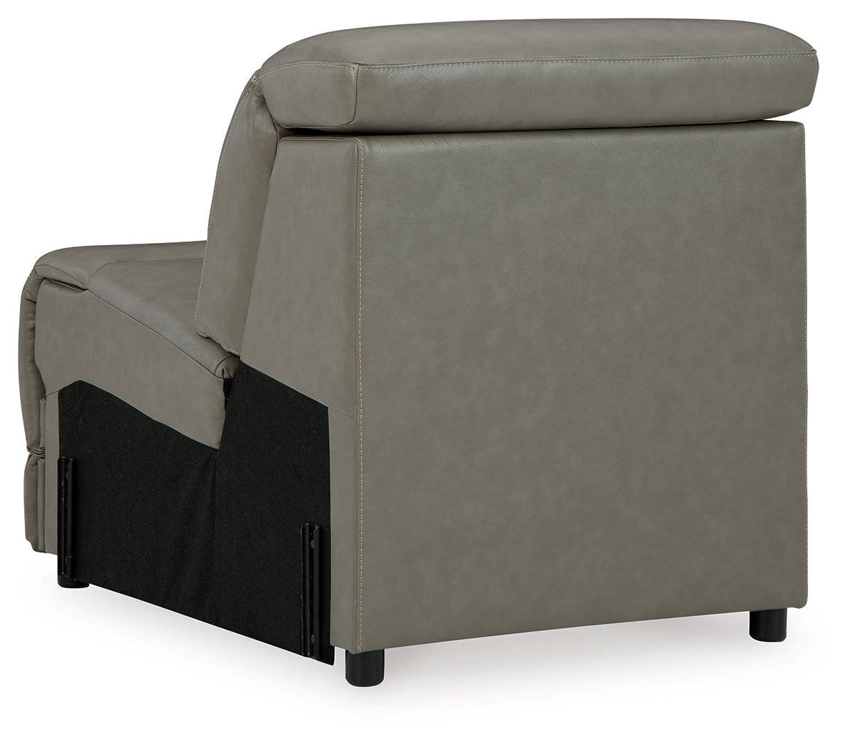 Furniture City Laplace - Ashley Furniture - Correze Sectionals - LAF PWR Reclining Back Chaise / Gray - U9420279