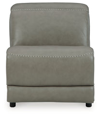Furniture City Laplace - Ashley Furniture - Correze Sectionals - LAF PWR Reclining Back Chaise / Gray - U9420279