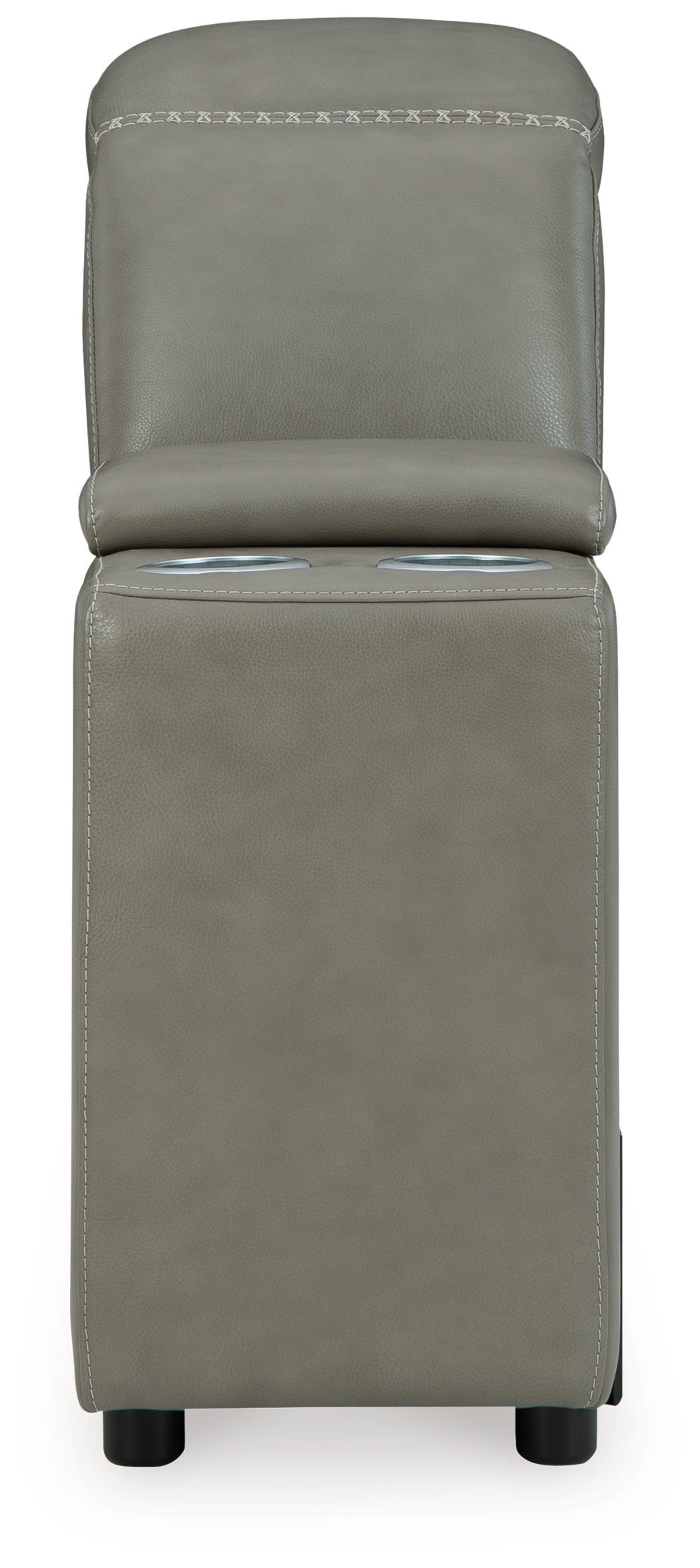 Furniture City Laplace - Ashley Furniture - Correze Sectionals - LAF PWR Reclining Back Chaise / Gray - U9420279