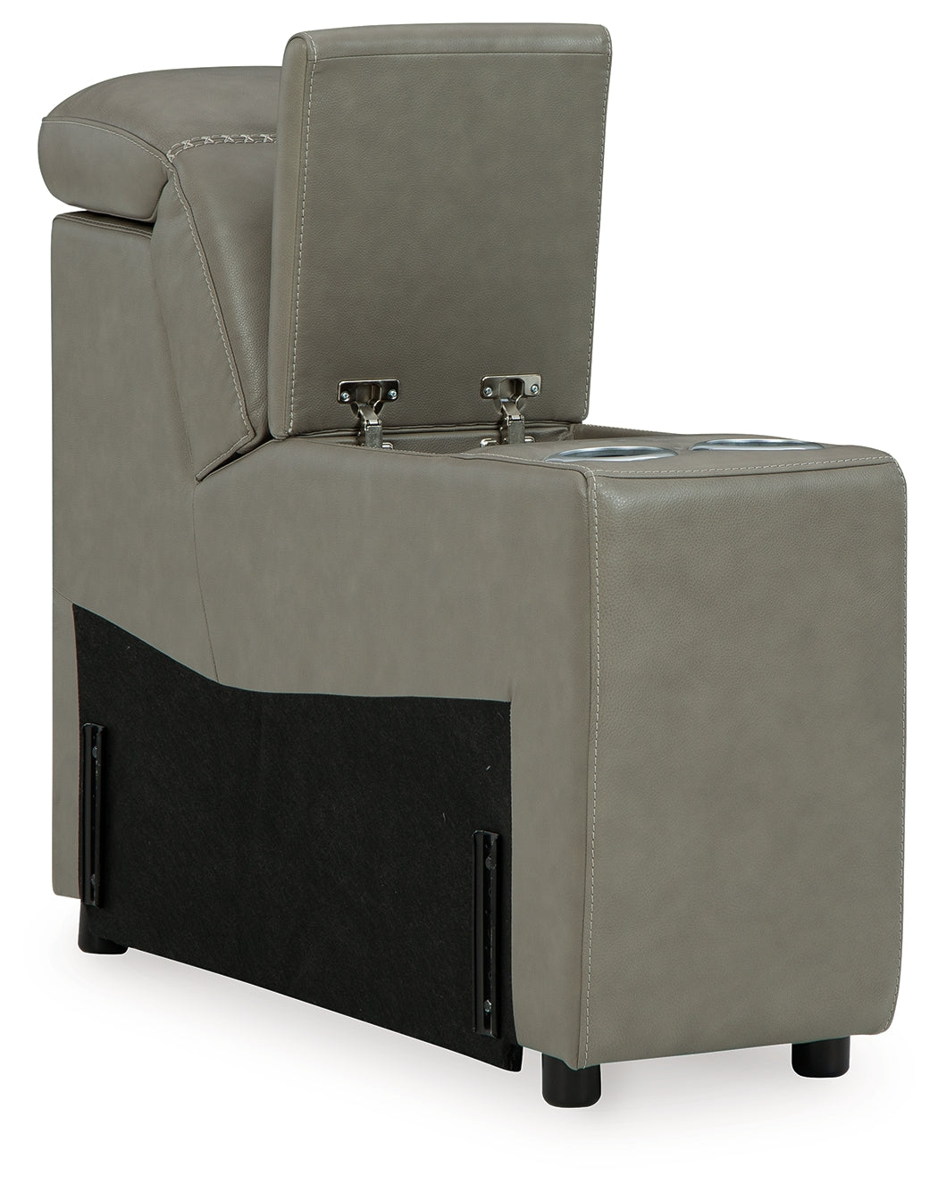 Furniture City Laplace - Ashley Furniture - Correze Sectionals - LAF PWR Reclining Back Chaise / Gray - U9420279