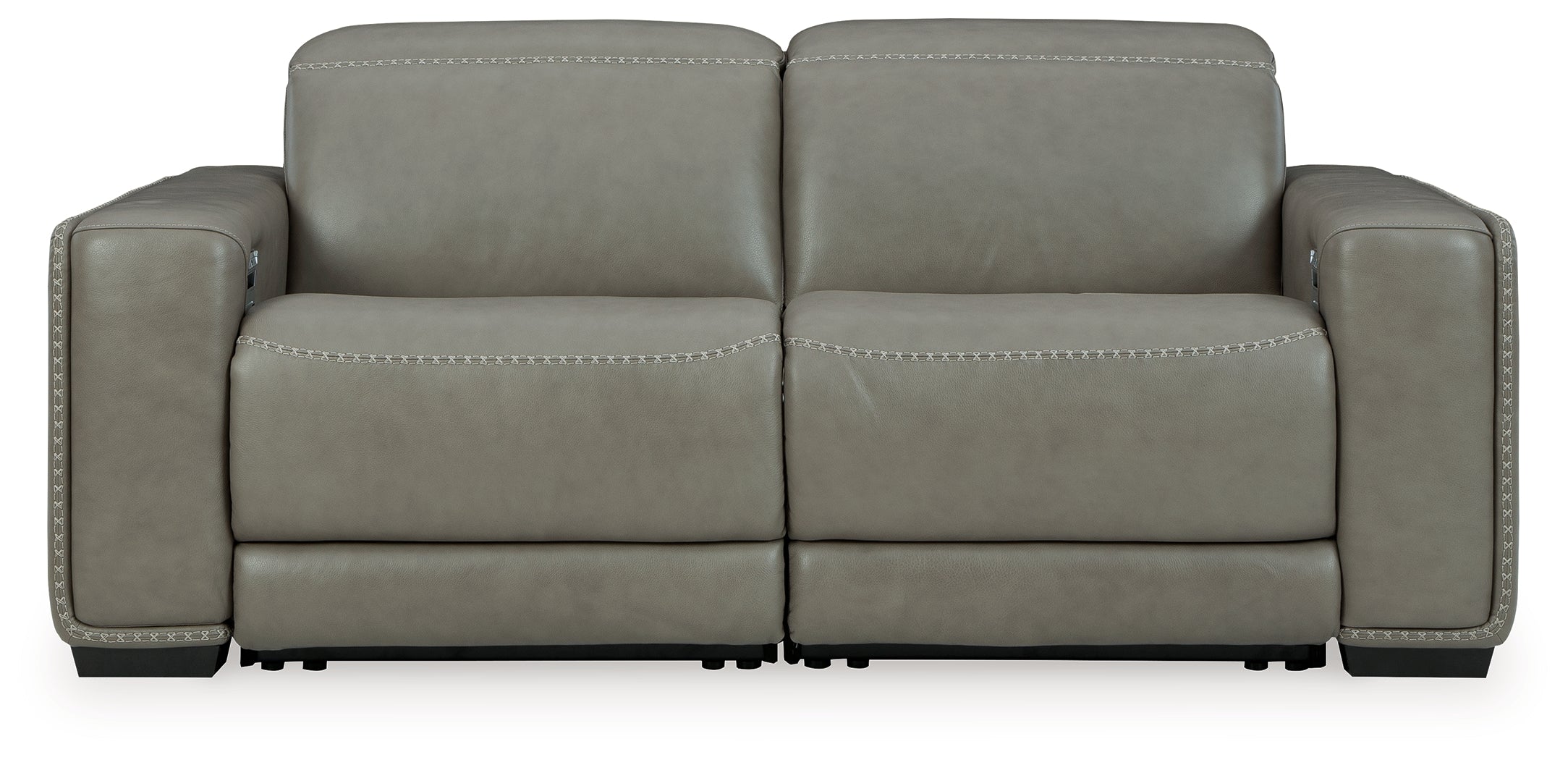 Furniture City Laplace - Ashley Furniture - Correze Sectionals - 2-Piece Power Reclining Sectional / Gray - U94202S10
