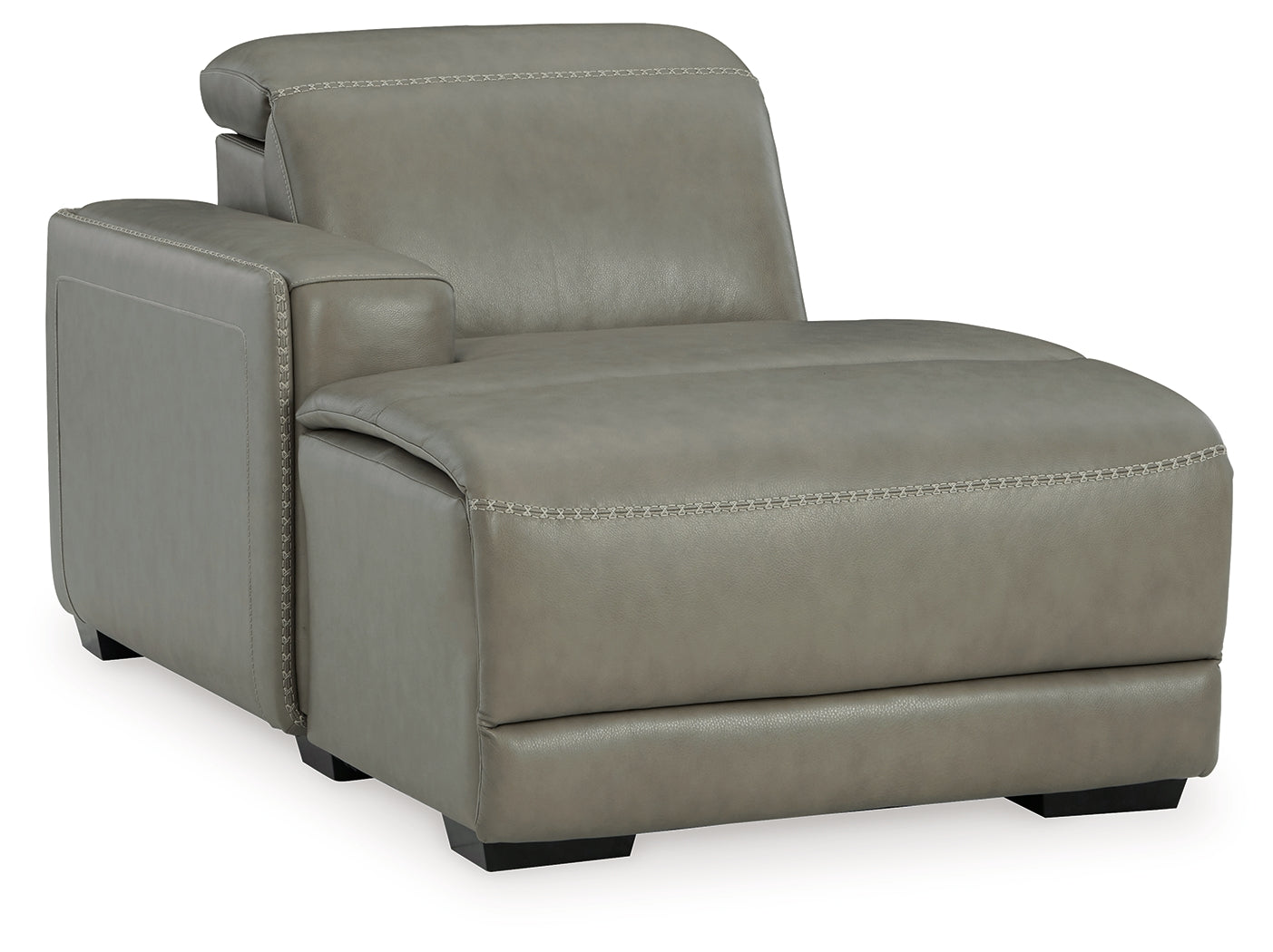 Furniture City Laplace - Ashley Furniture - Correze Sectionals - LAF PWR Reclining Back Chaise / Gray - U9420279