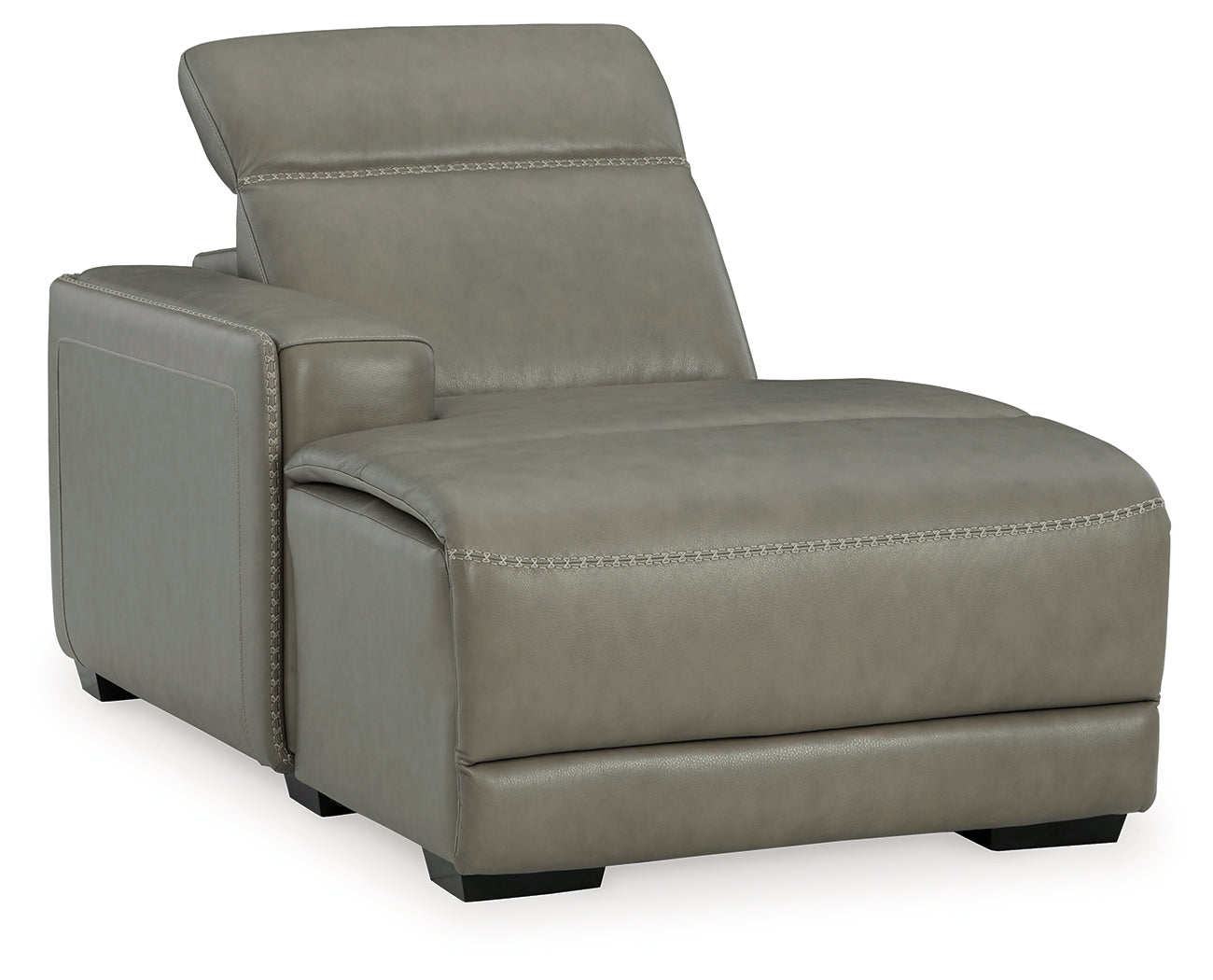 Furniture City Laplace - Ashley Furniture - Correze Sectionals - LAF PWR Reclining Back Chaise / Gray - U9420279