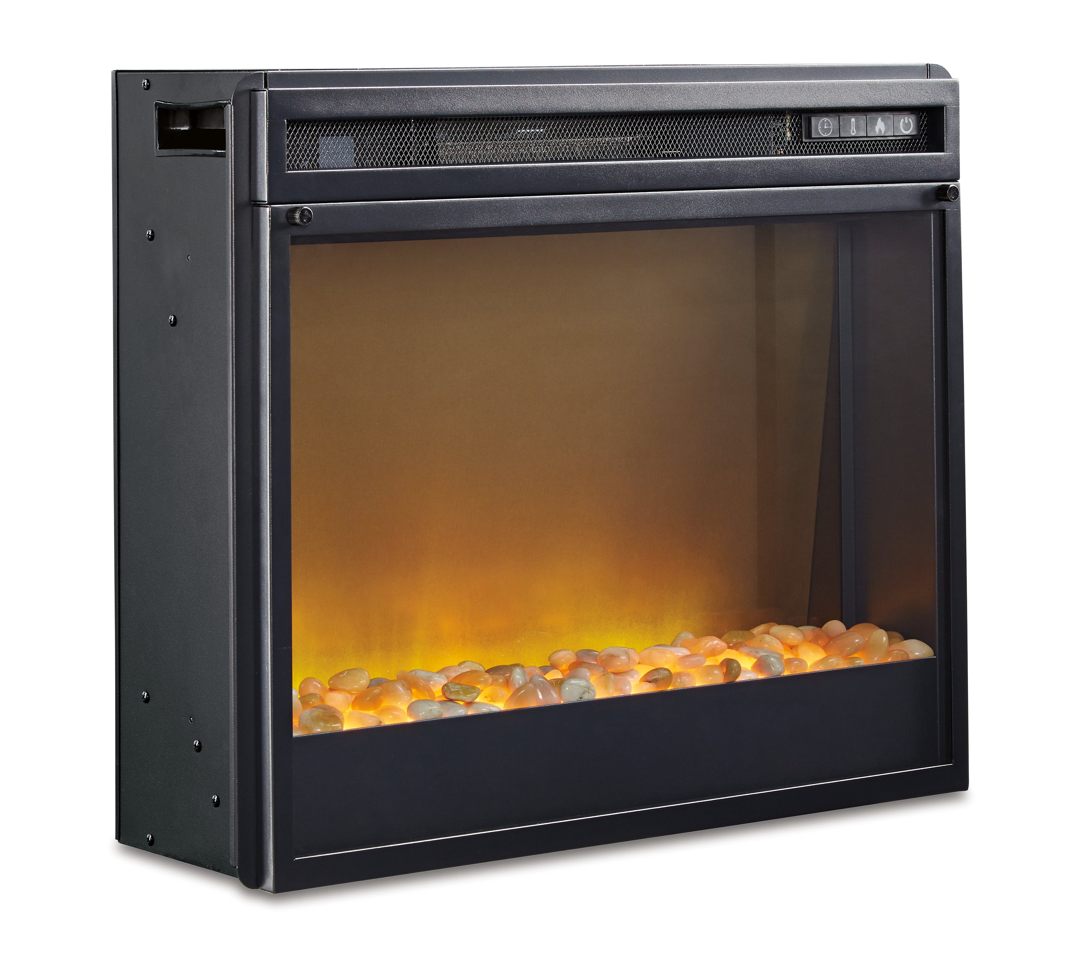 Furniture City Laplace - Ashley Furniture - Entertainment Accessories Fireplace Insert - Fireplace Insert / Black - W100-12