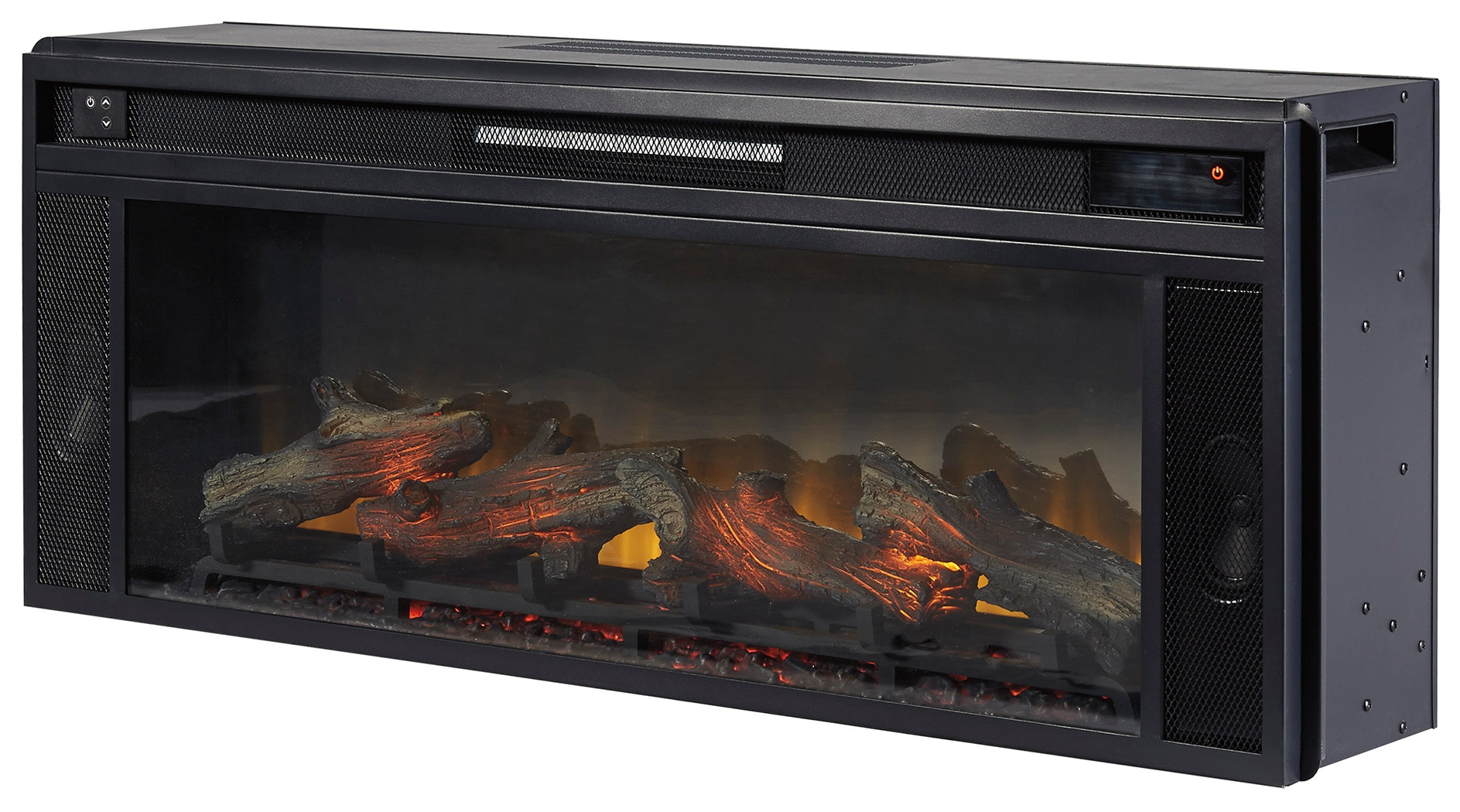 Furniture City Laplace - Ashley Furniture - Entertainment Accessories Electric Fireplace Insert - Fireplace Insert / Black - W100-12