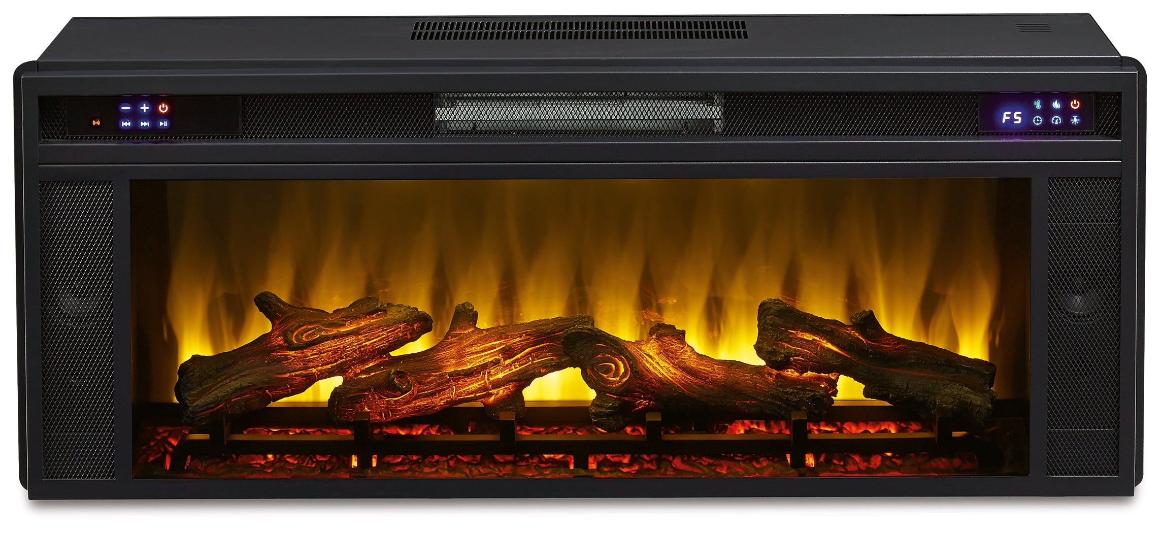 Furniture City Laplace - Ashley Furniture - Entertainment Accessories Electric Fireplace Insert - Fireplace Insert / Black - W100-12