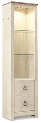 Furniture City Laplace - Ashley Furniture - Willowton Entertainment Center - Bridge / Whitewash - W267-27