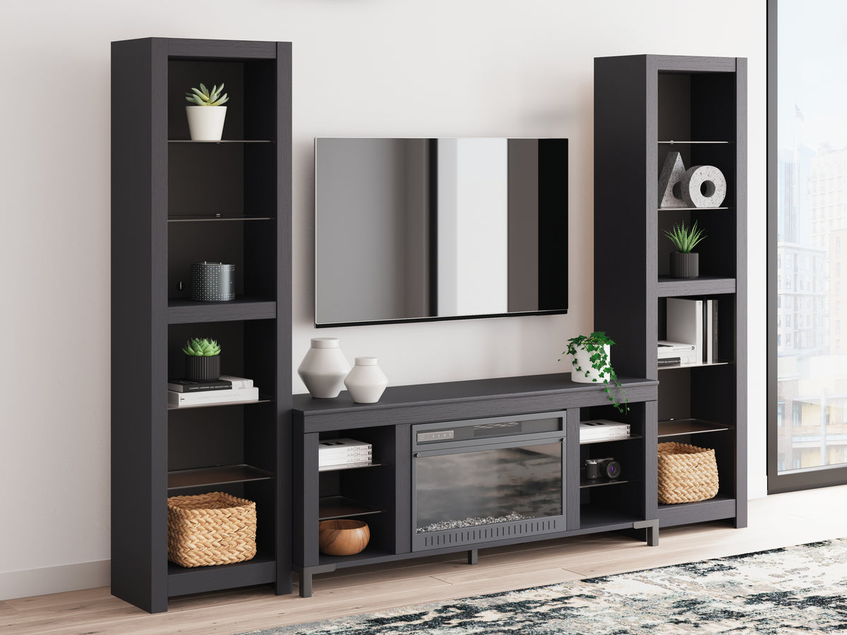 Furniture City Laplace - Ashley Furniture - Cayberry 3-Piece Entertainment Center with Electric Fireplace - 3-Piece Entertainment Center with Electric Fireplace - W2721W2