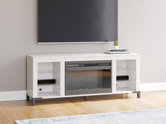 Furniture City Laplace - Ashley Furniture - Brollevi 60" TV Stand with Electric Fireplace - 60" with Electric Fireplace - W2722-168