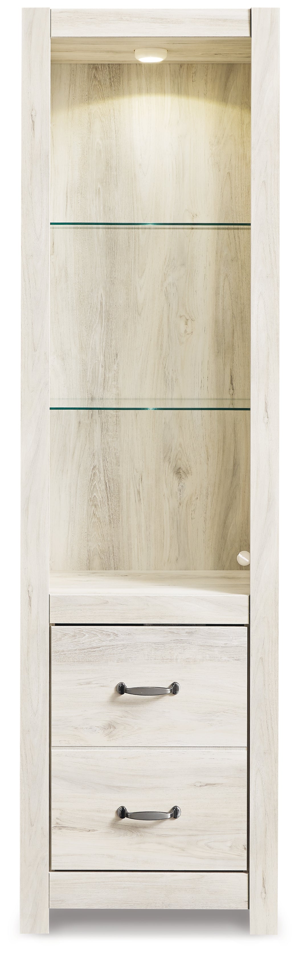 Furniture City Laplace - Ashley Furniture - Bellaby Entertainment Center - Pier / Whitewash - W331-24