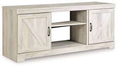 Furniture City Laplace - Ashley Furniture - Bellaby TV Stand - 63" / Whitewash - W331-68