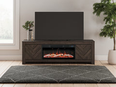 Furniture City Laplace - Ashley Furniture - Cayboni 71" TV Stand with Electric Fireplace - 71" TV Stand with Electric Fireplace - W3789W1