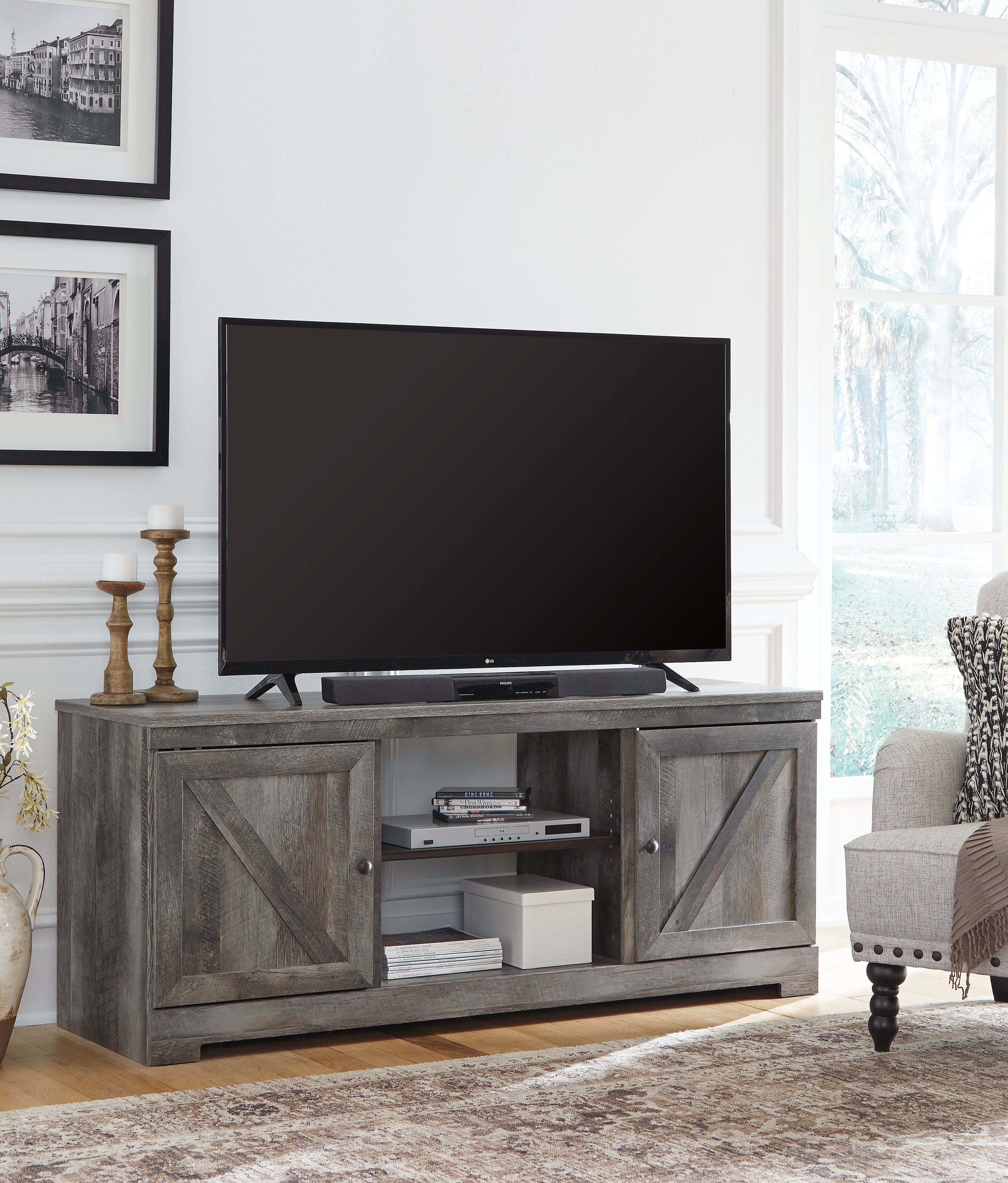 Furniture City Laplace - Ashley Furniture - Wynnlow TV Stand - 63" - W440-68