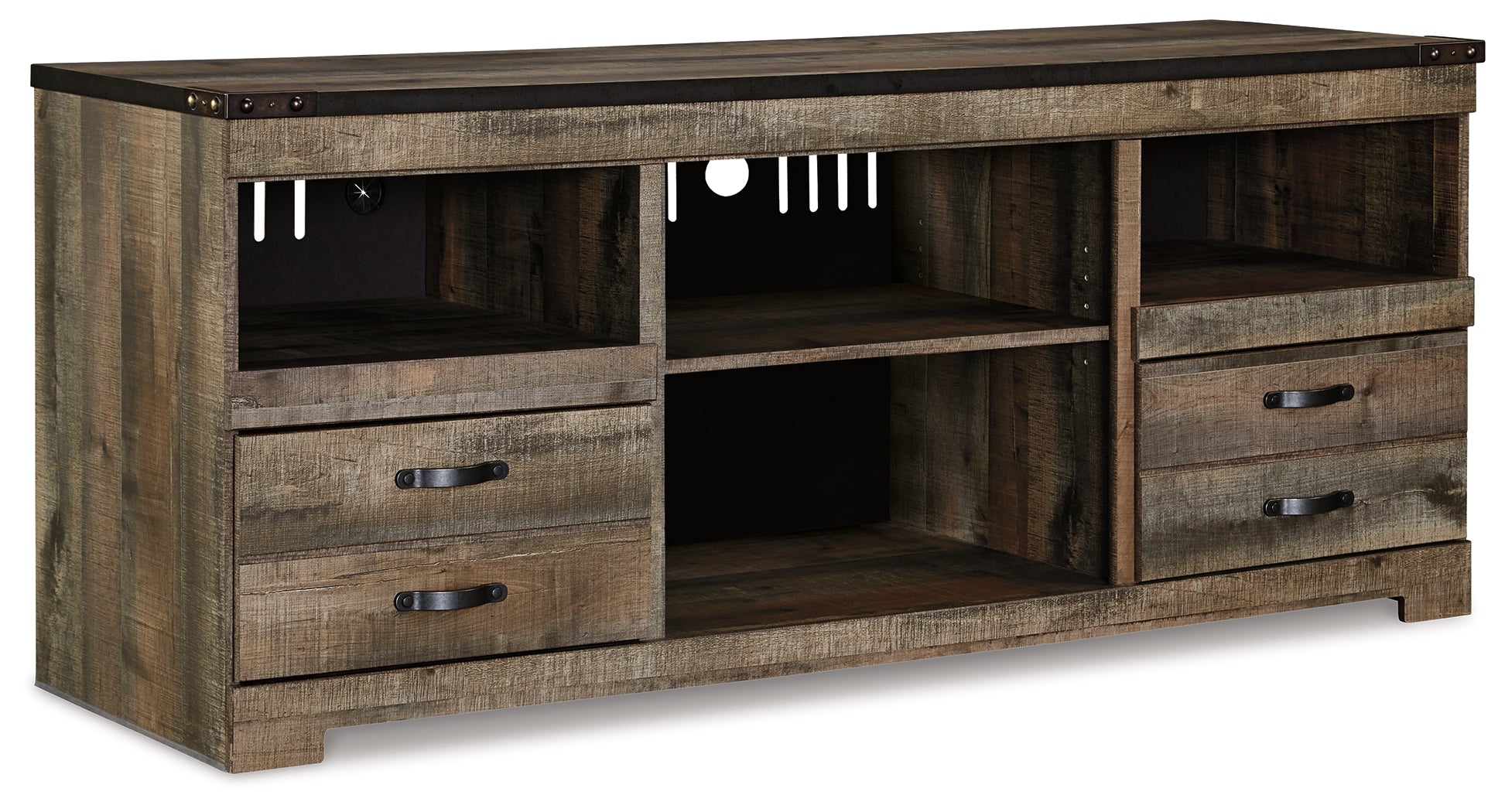 Furniture City Laplace - Ashley Furniture - Trinell TV Stand - 63" / Brown - W446-68
