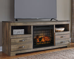 Furniture City Laplace - Ashley Furniture - Trinell 63" TV Stand with Electric Fireplace - 63" TV Stand with Electric Fireplace - W446W9