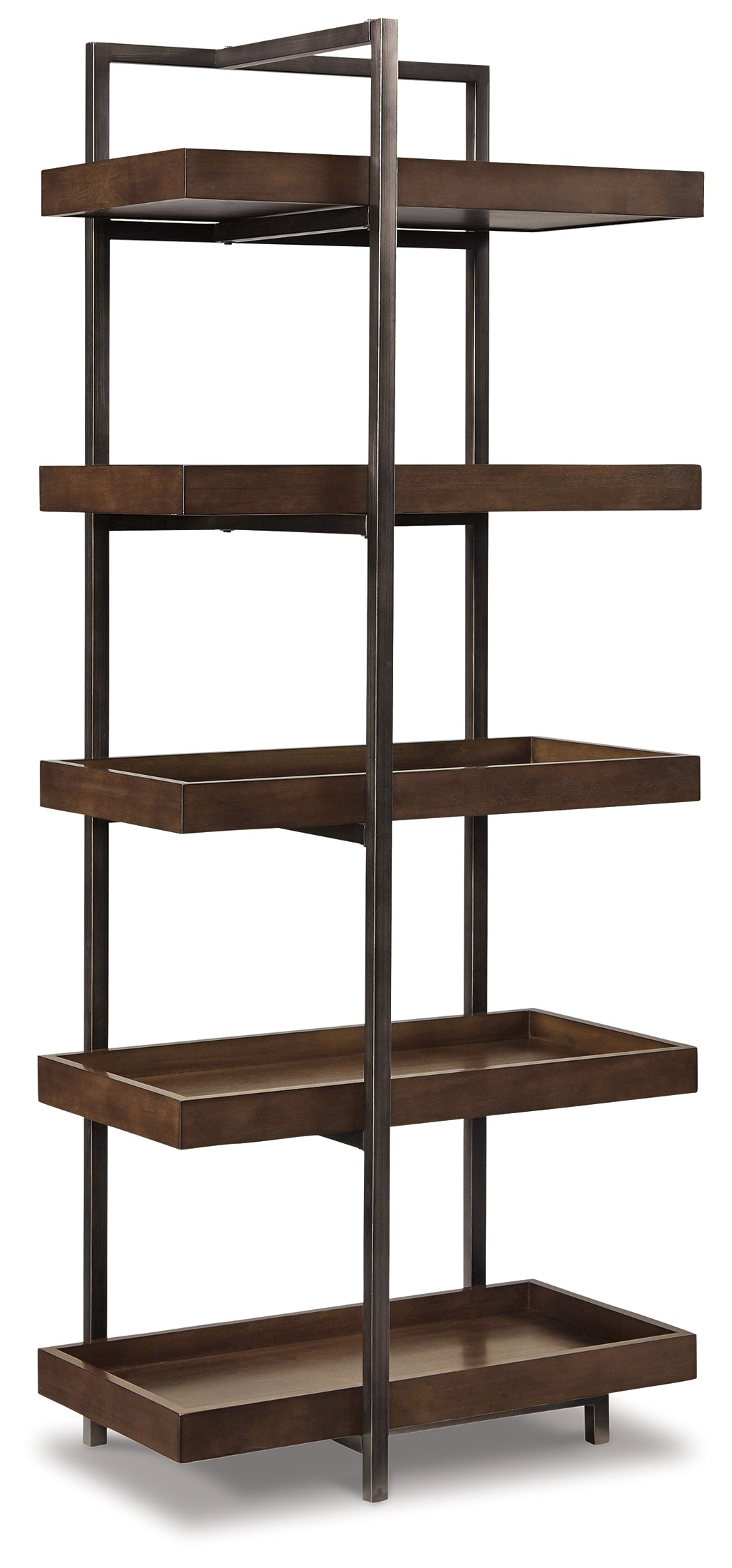 Furniture City Laplace - Ashley Furniture - Starmore Entertainment Center - Left or Right Pier / Brown/Gunmetal - W633-34