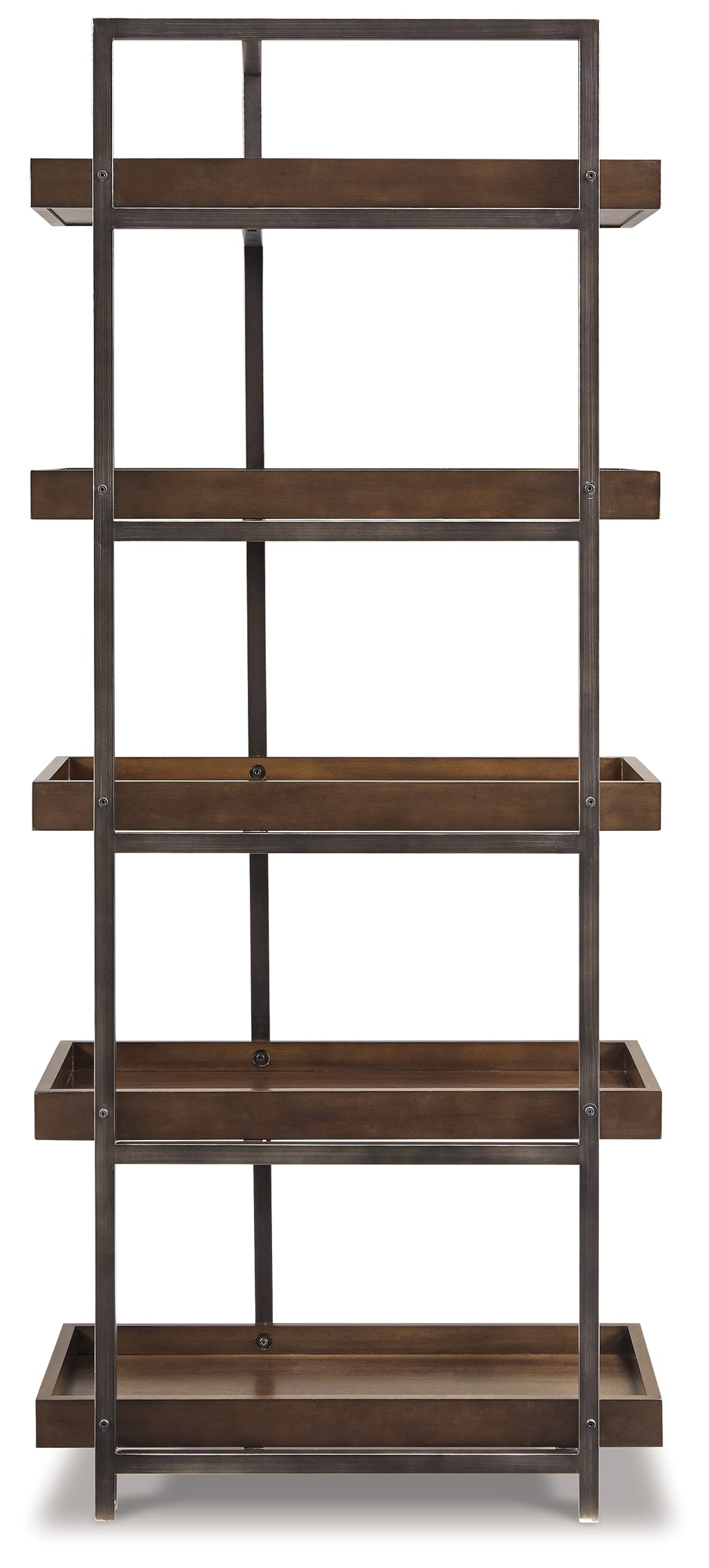 Furniture City Laplace - Ashley Furniture - Starmore Entertainment Center - Left or Right Pier / Brown/Gunmetal - W633-34