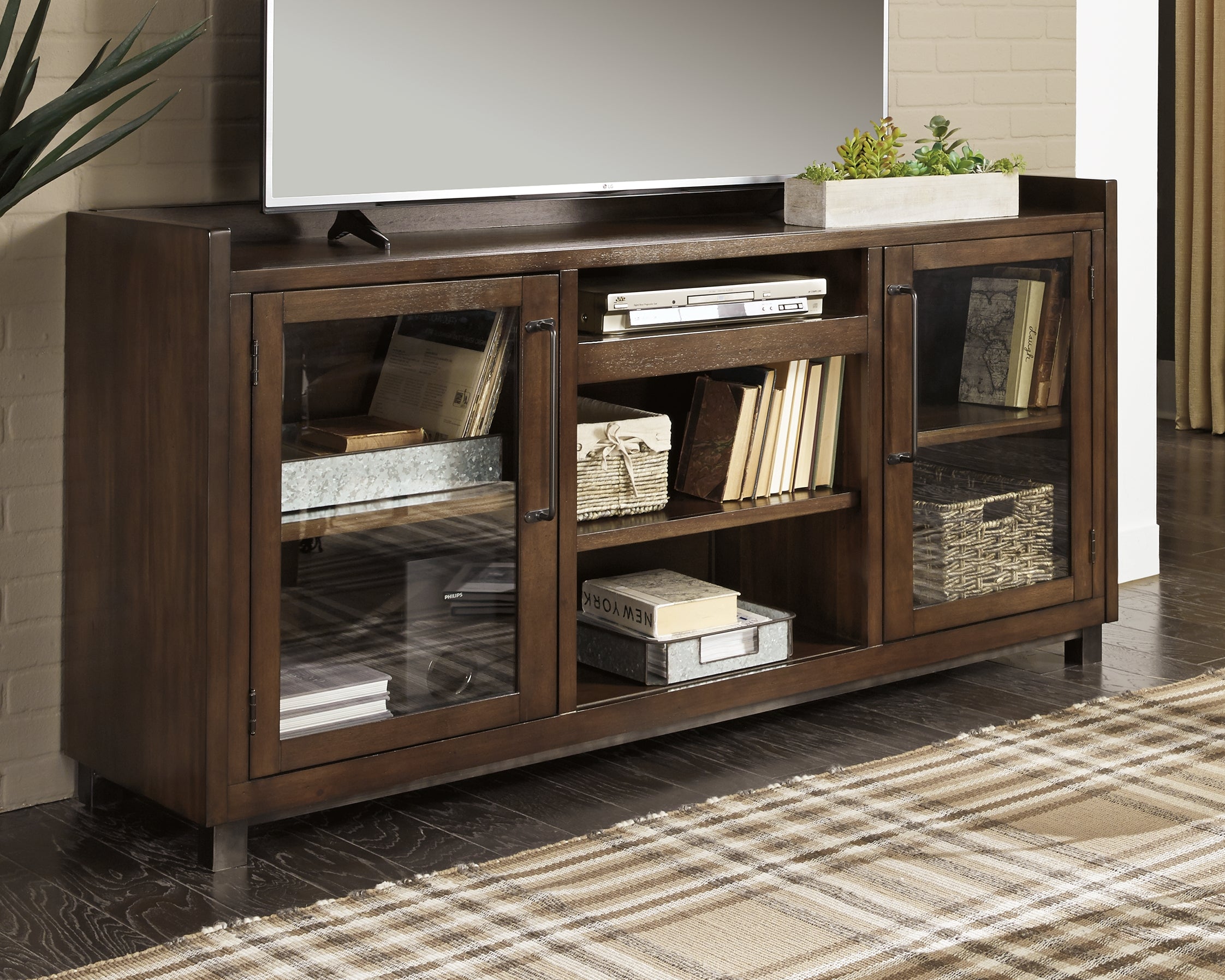 Furniture City Laplace - Ashley Furniture - Starmore 70" TV Stand - 70" / Brown - W633-68