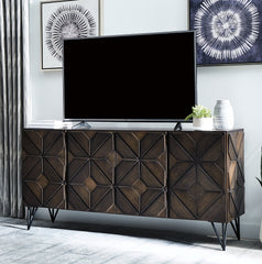 Furniture City Laplace - Ashley Furniture - Chasinfield 72" TV Stand - 72" / Dark Brown - W648-68