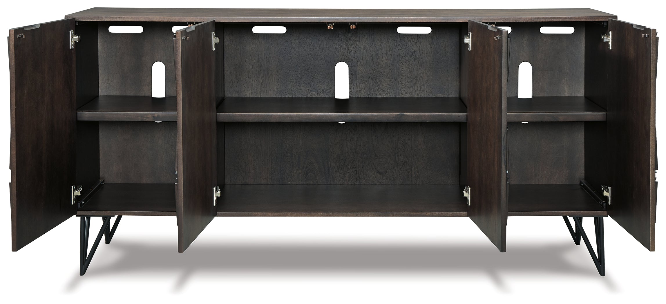 Furniture City Laplace - Ashley Furniture - Chasinfield 72" TV Stand - 72" / Dark Brown - W648-68