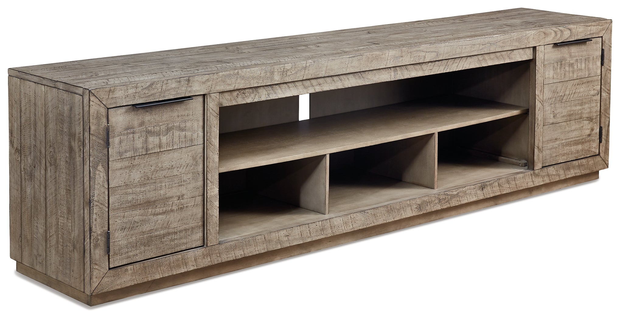Furniture City Laplace - Ashley Furniture - Krystanza 92" TV Stand - 92" / Weathered Gray - W760-78