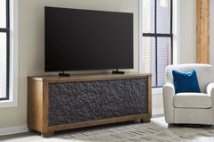 Furniture City Laplace - Ashley Furniture - Rosswain 80" TV Stand - 80" - W763-68