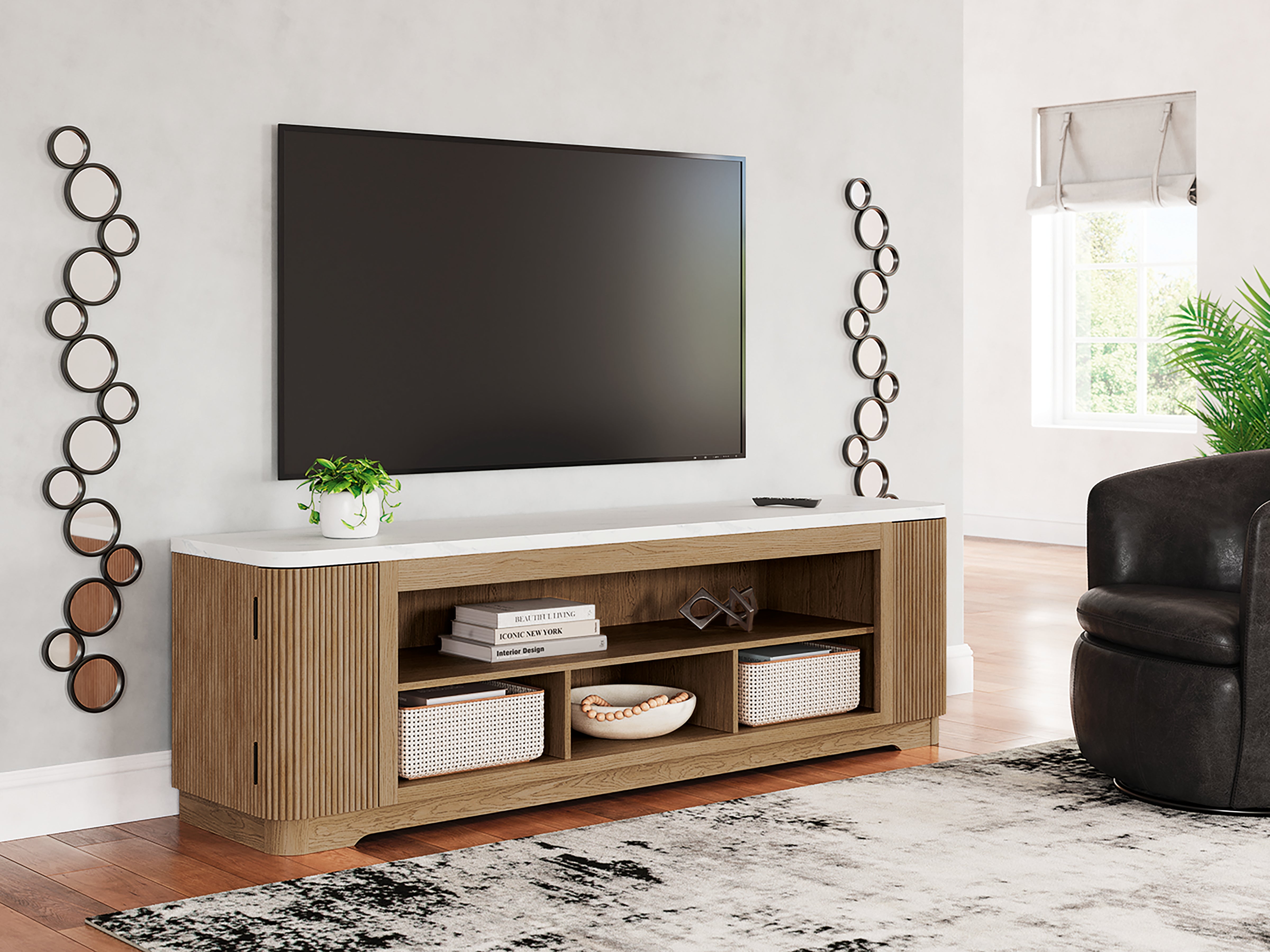 Furniture City Laplace - Ashley Furniture - Camdill 80" TV Stand - 80" - W808-68